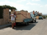 <h5>Unloading the big box</h5>