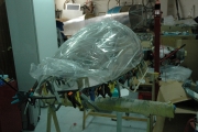 <h5>Gluing the Canopy</h5><p>The canopy was glued instead of riveted. I used Loctite epoxy. It was a messy work </p>